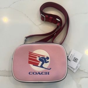 Authentic Coach Skier Crossbody Purse